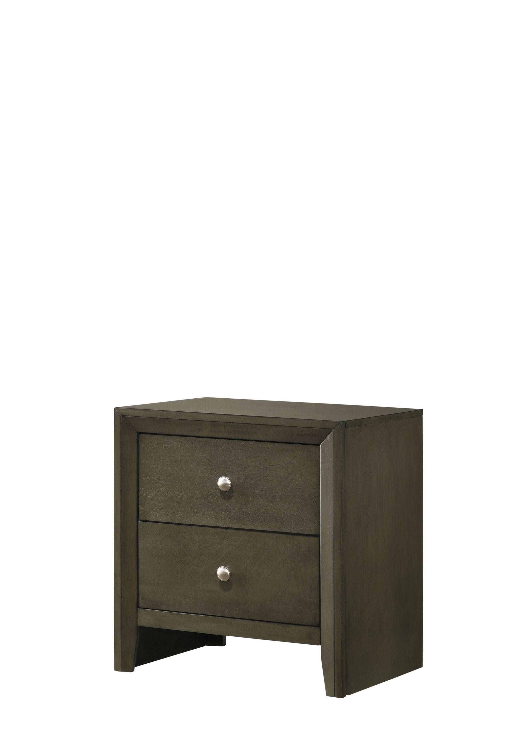 ACME Ilana Nightstand, Gray Finish 28473