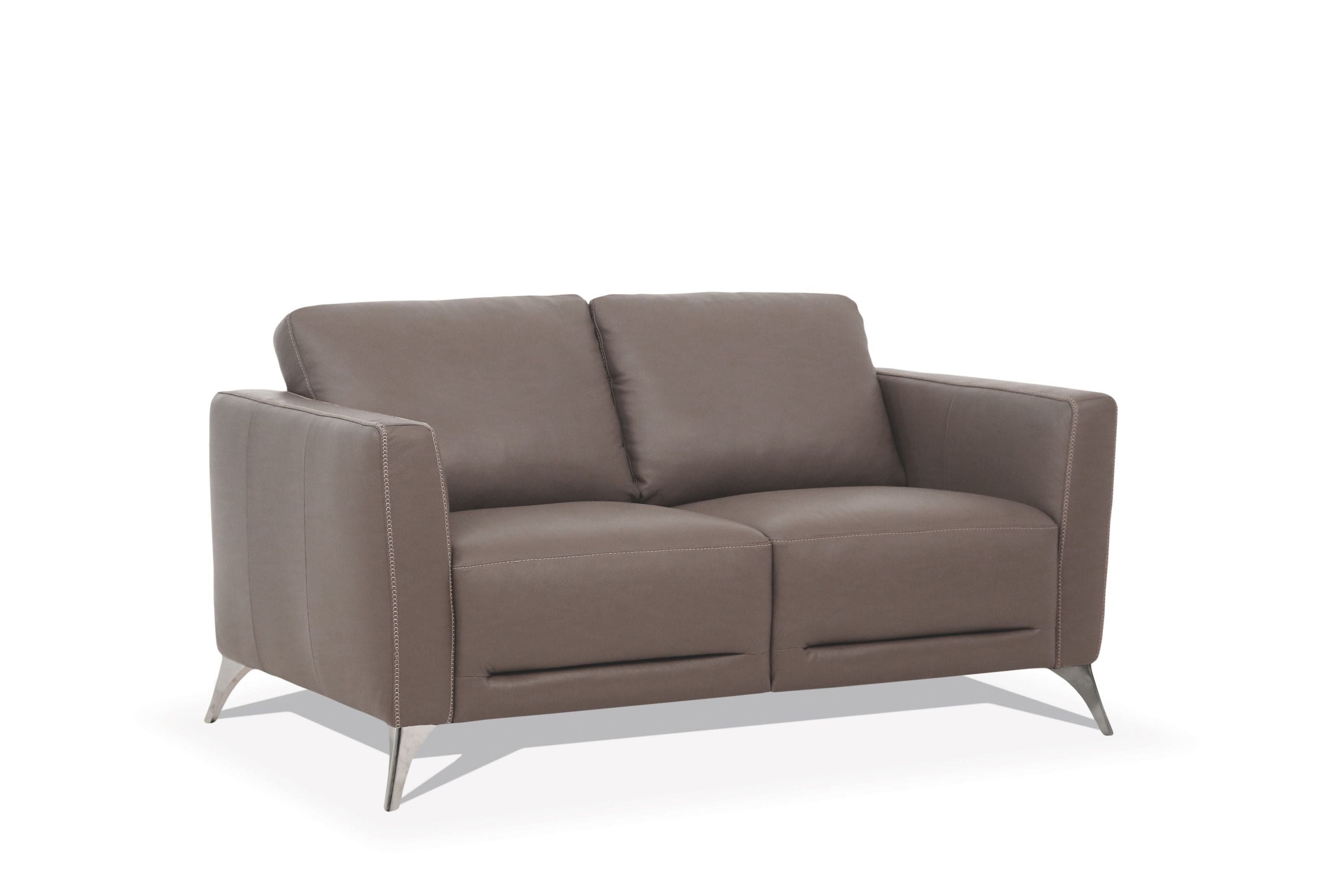 ACME Malaga Loveseat, Taupe Leather 55001