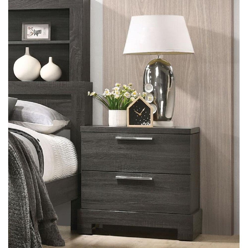 ACME Lantha Nightstand in Gray Oak 22033