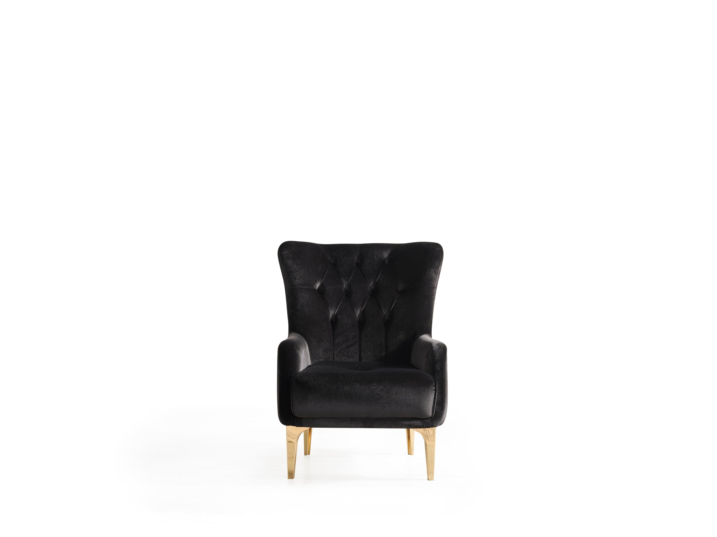 Lust Modern Style Chair  in Black