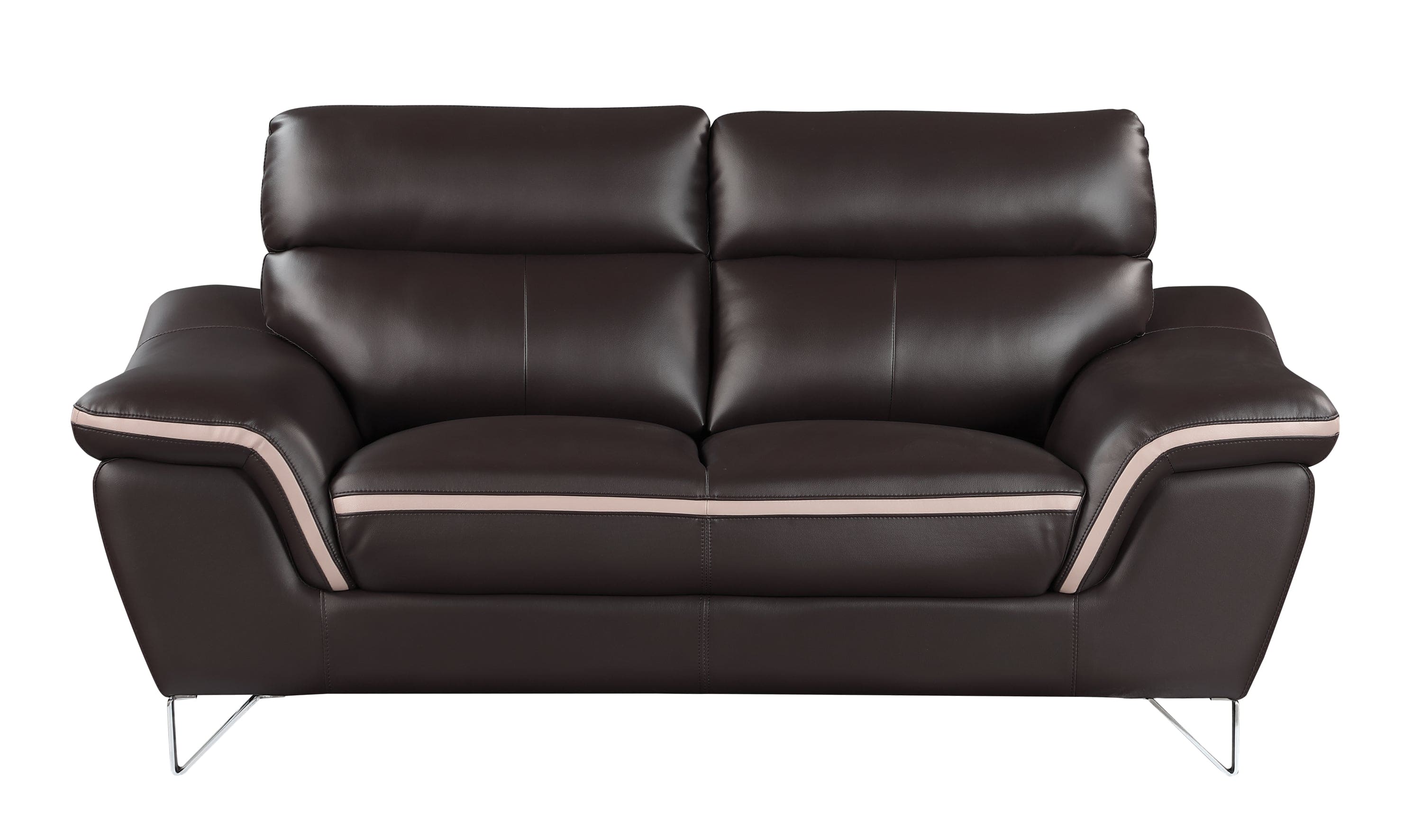 Genuine Leather Loveseat