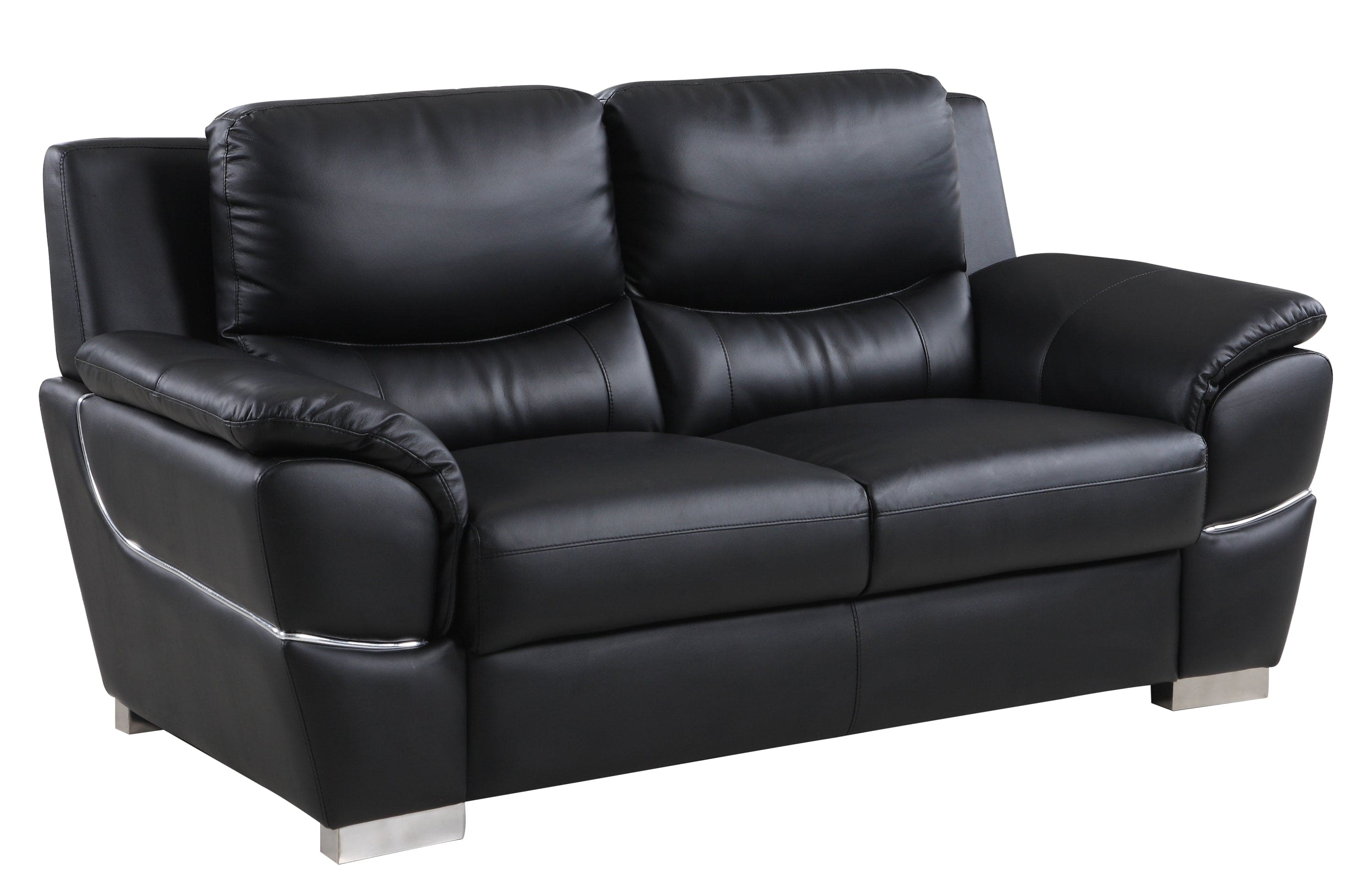 Genuine Leather Loveseat