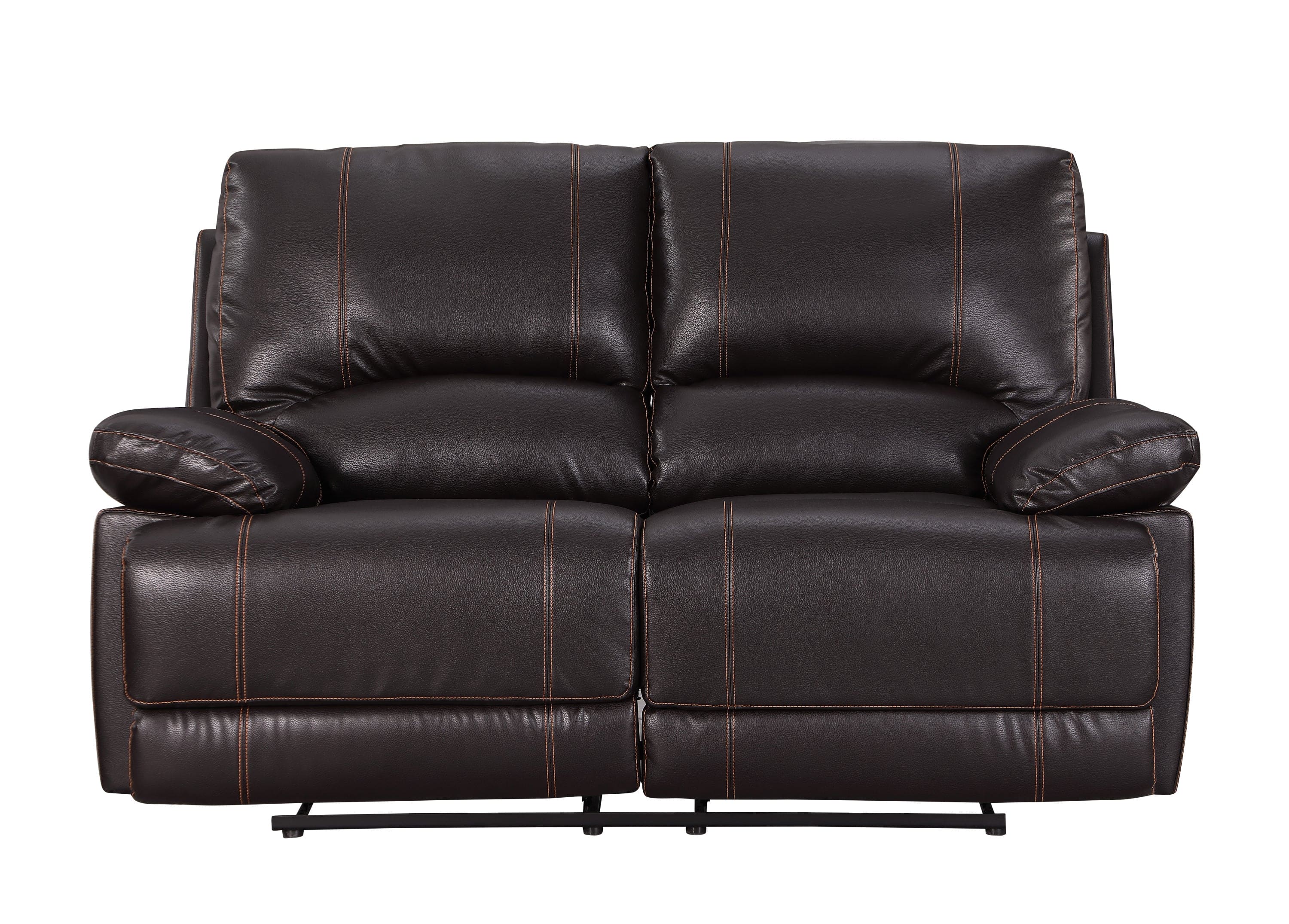 Global United Leather-Air Recliining  Loveseat