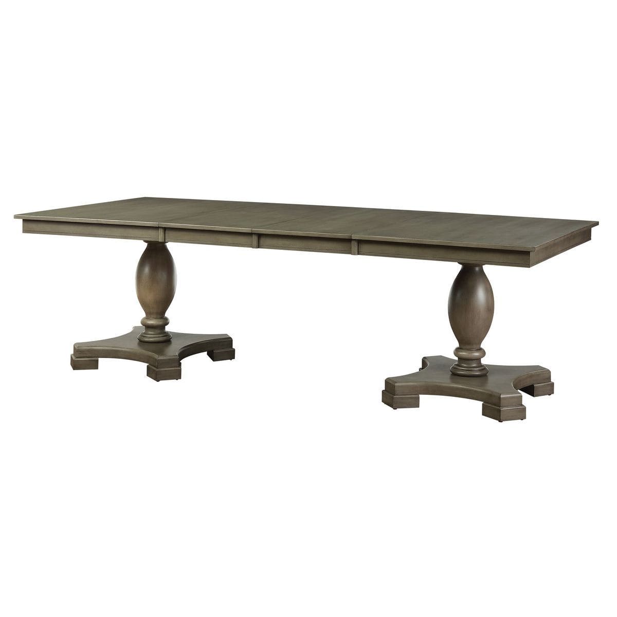 ACME Waylon Dining Table, Gray Oak (1Set/2Ctn) 72200