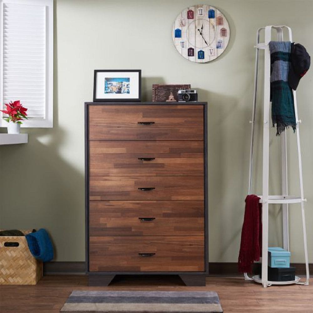 ACME Eloy Chest in Walnut & Espresso 97366