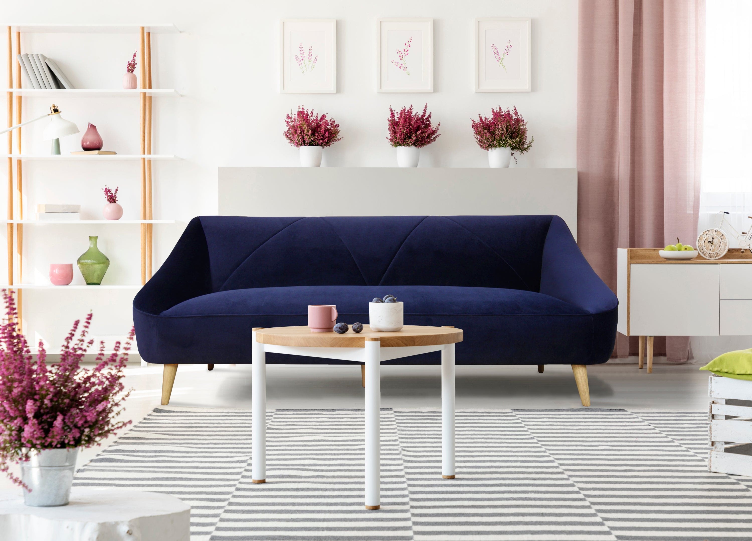 BAYLEE SOFA - MIDNIGHT BLUE