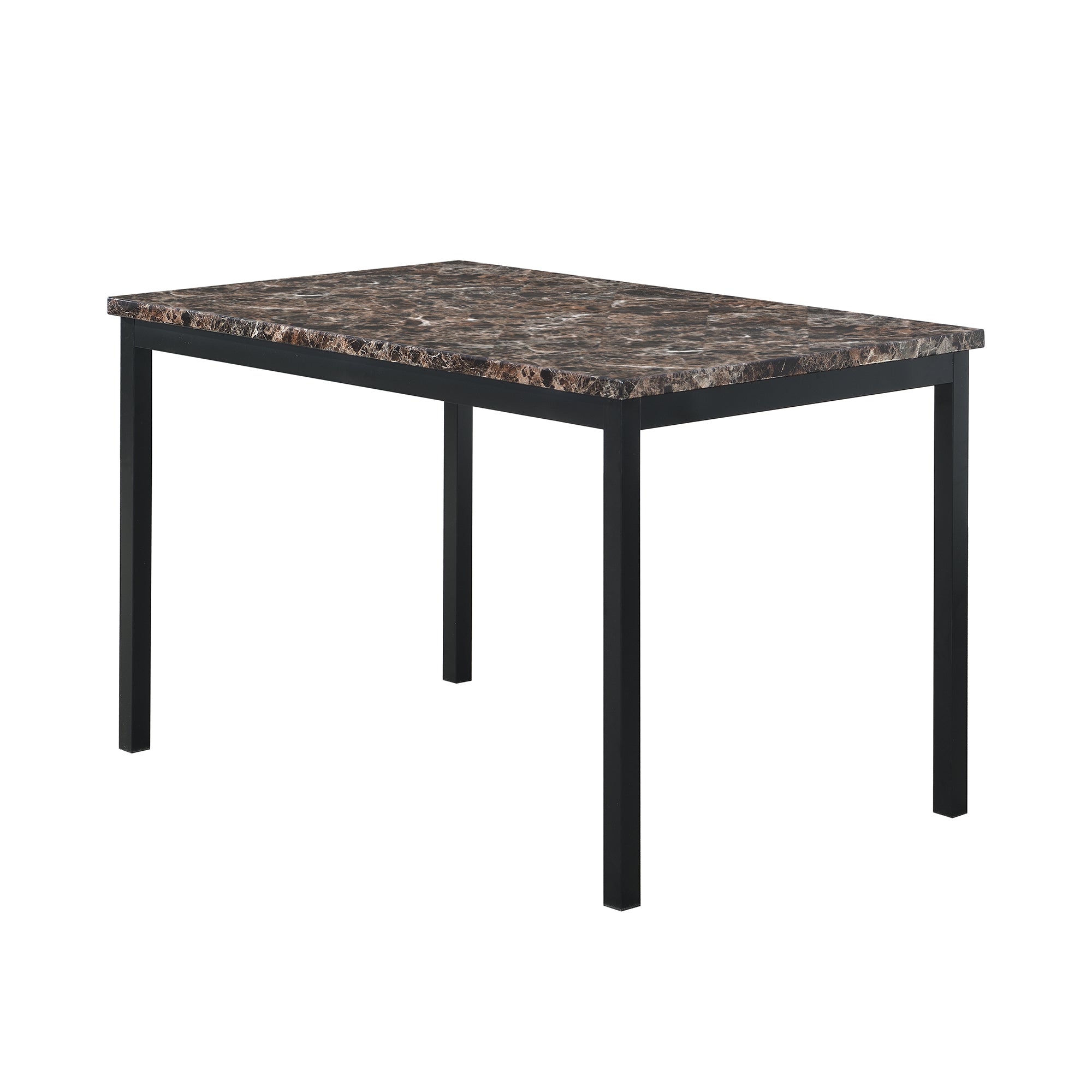 Faux Marble Top  metal frame dinette table