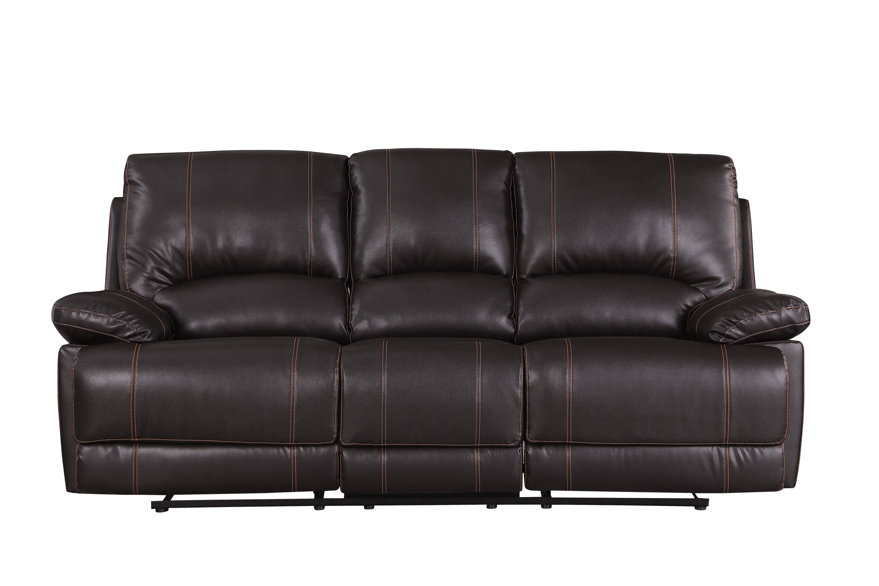 Global United Leather-Air Recliining  Sofa