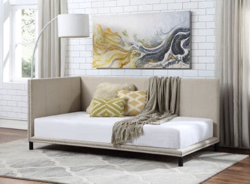 ACME Yinbella Daybed, Beige Linen 39715