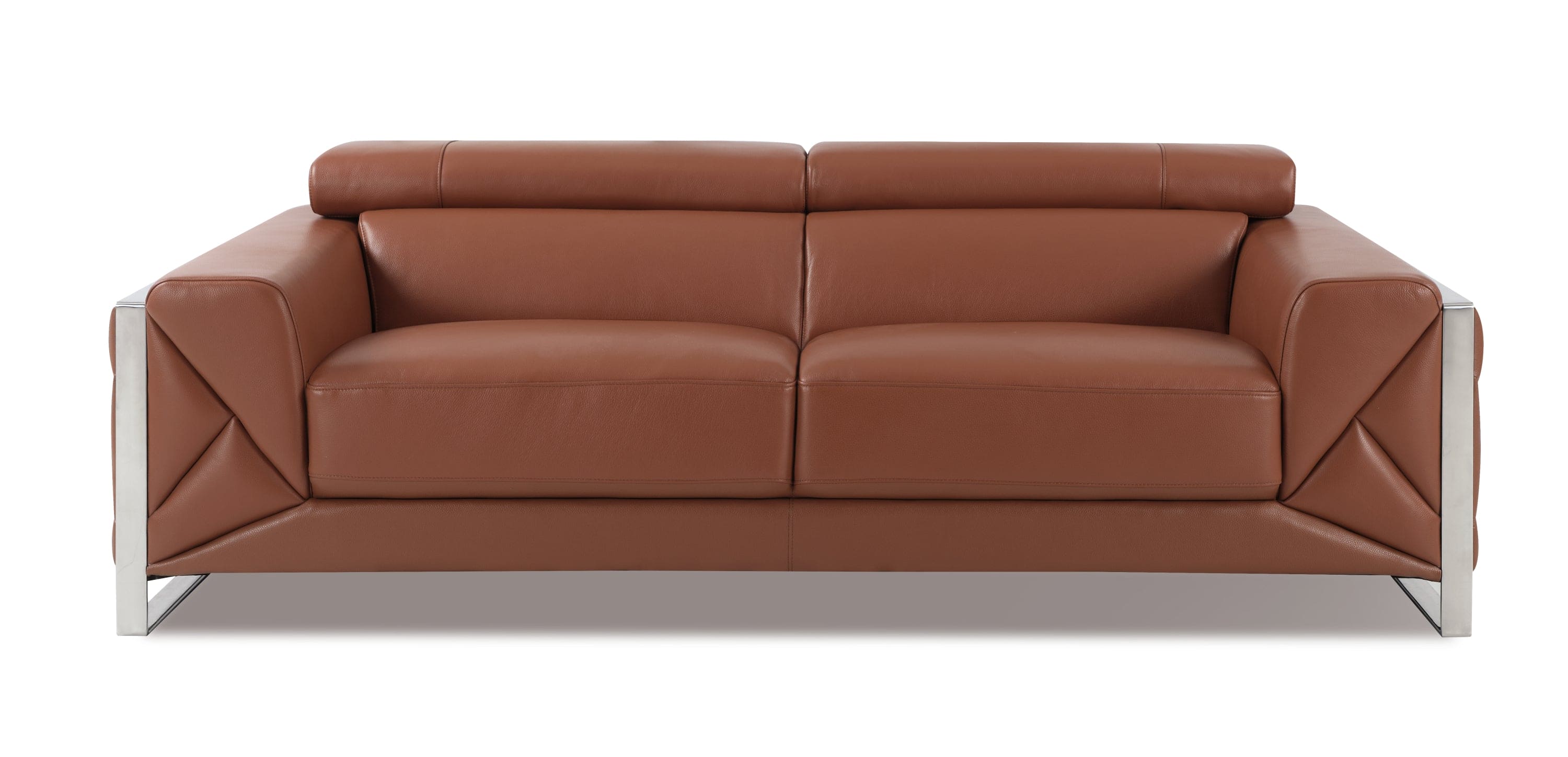 Global United Top Grain Italian Leather  Sofa