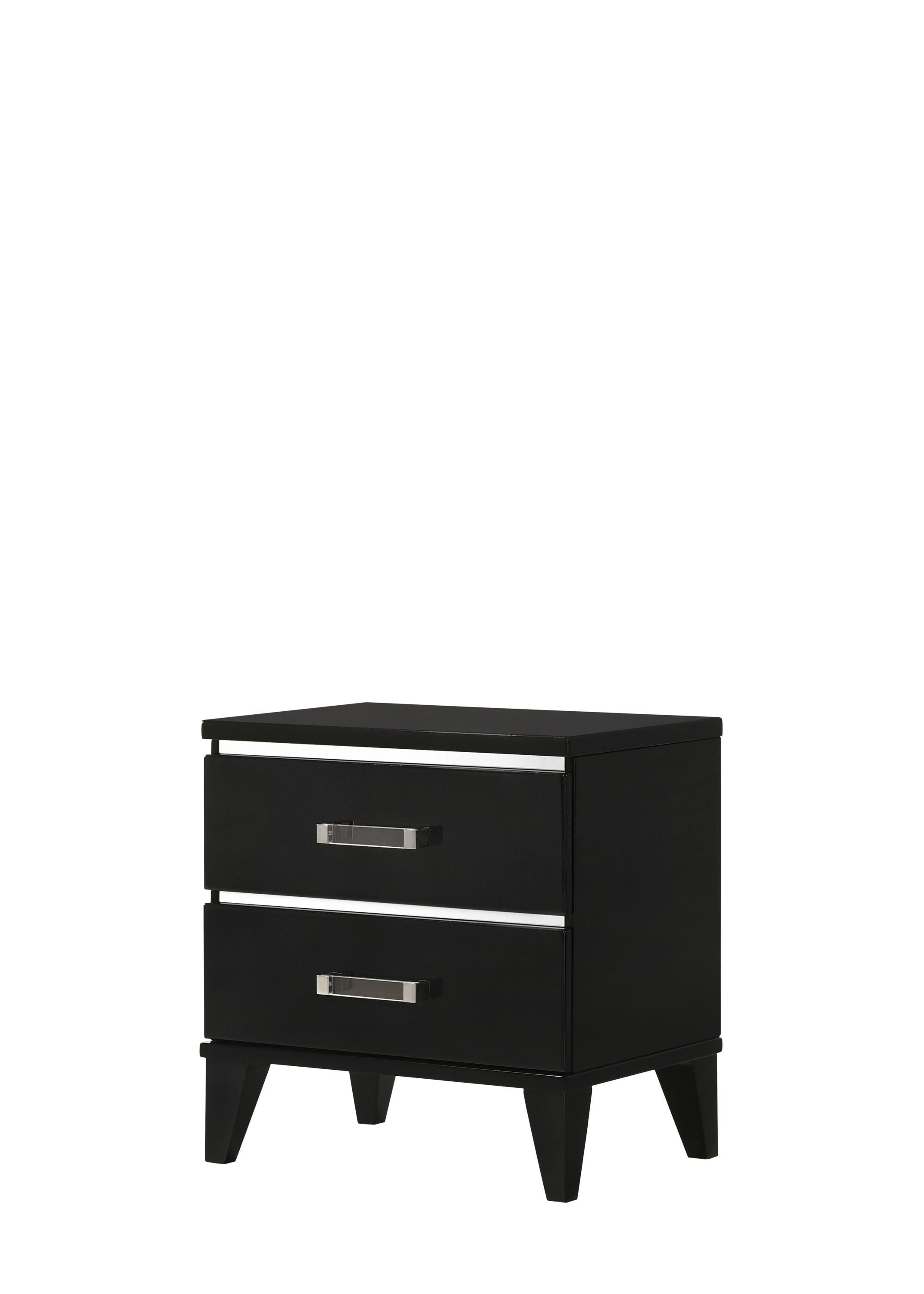 ACME Chelsie Nightstand• Black Finish 27413