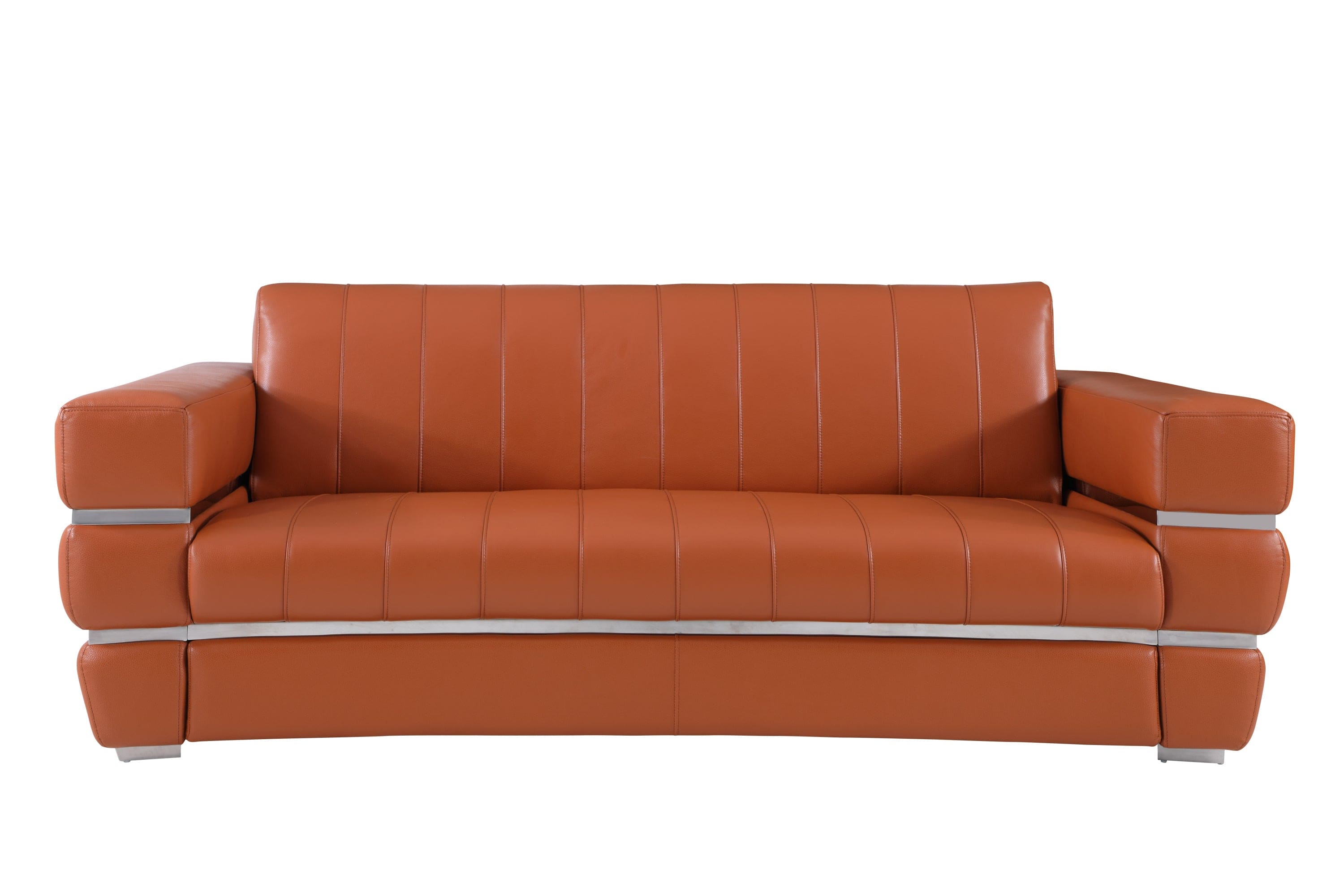 Global United Top Grain Italian Leather  Sofa