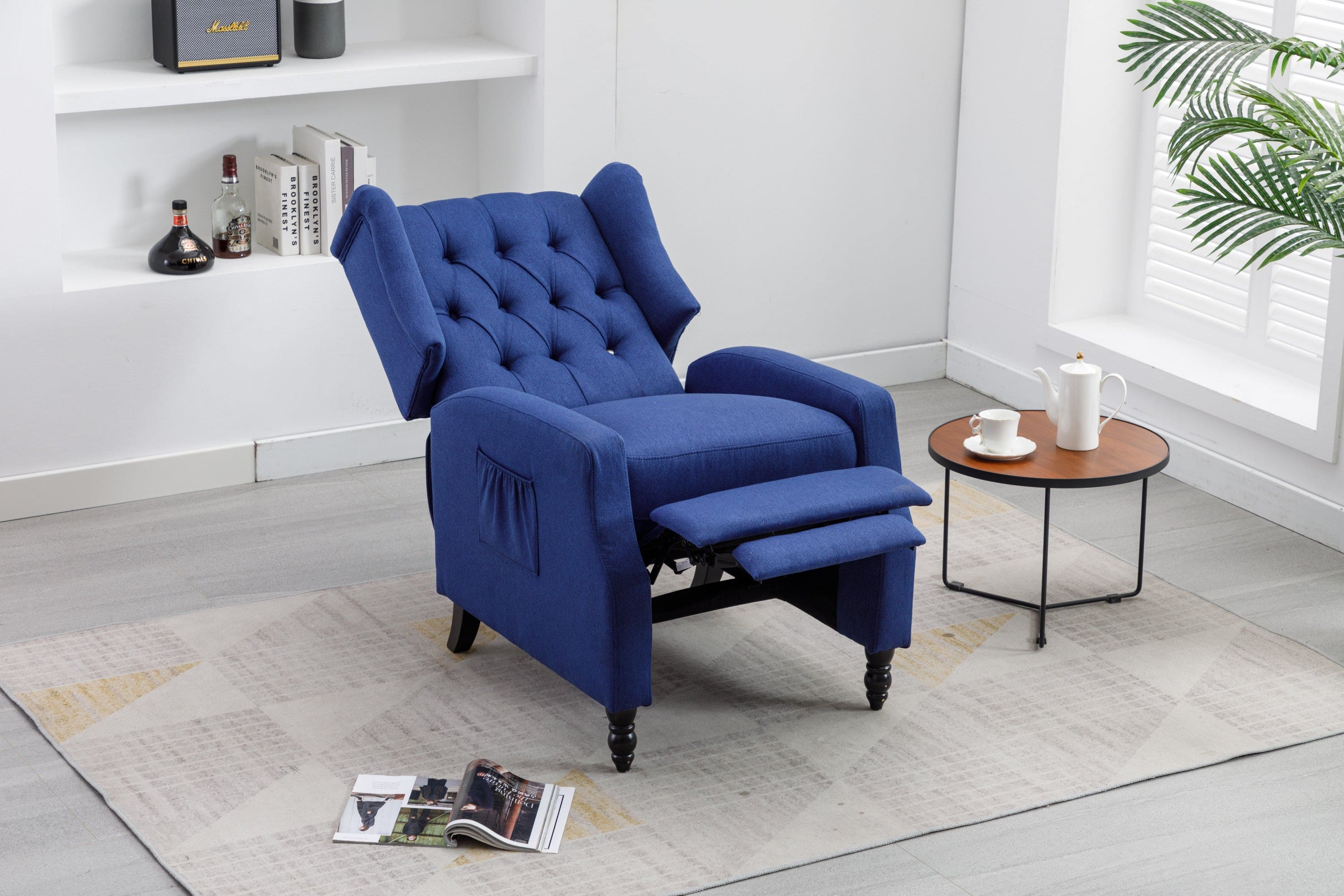 COOLMORE Modern Comfortable Upholstered leisure   chair / Recliner Chair for Living Room