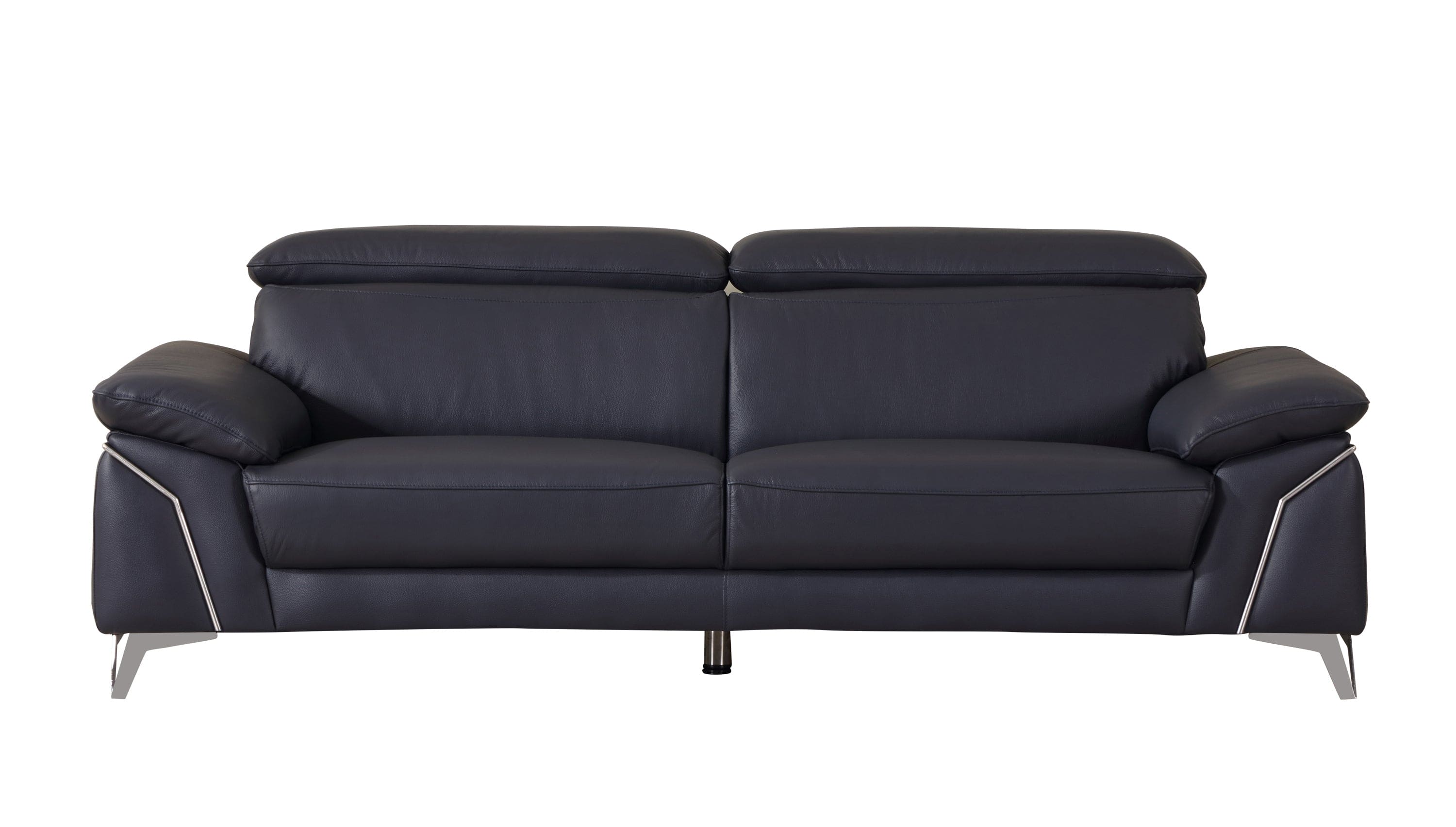 Global United Top Grain Italian Leather Sofa