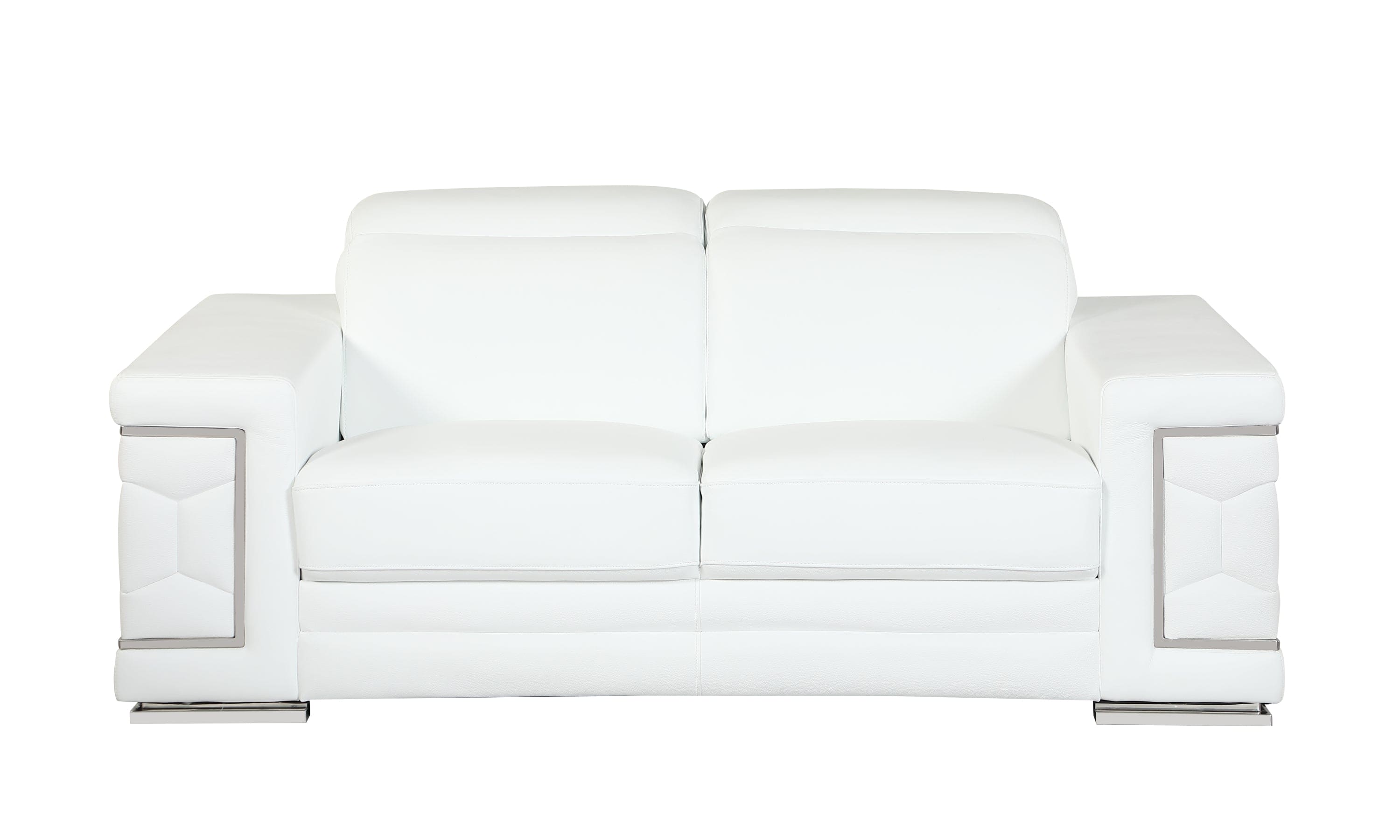 Top Grain Italian Leather Loveseat