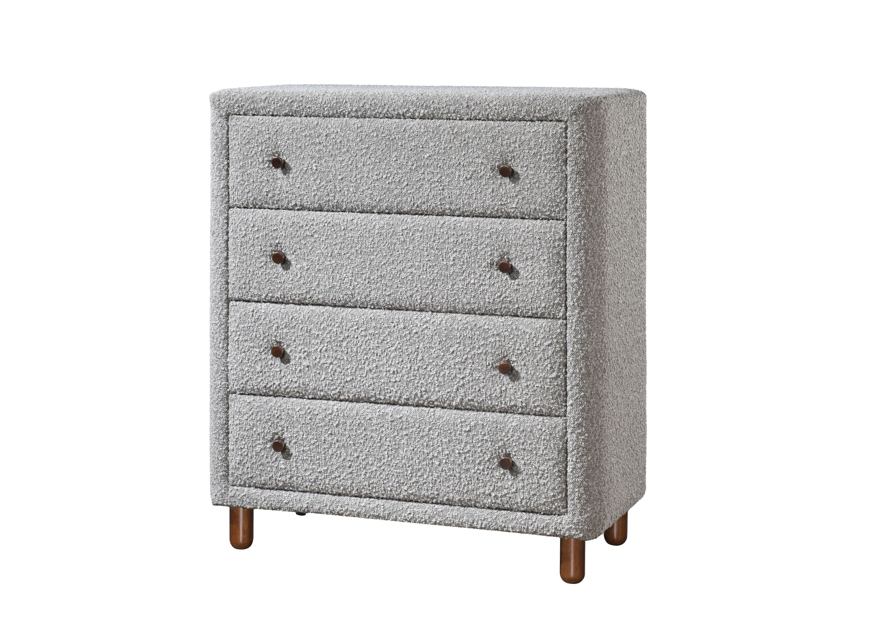 ACME Cleo Chest, Gray Boucle BD02474