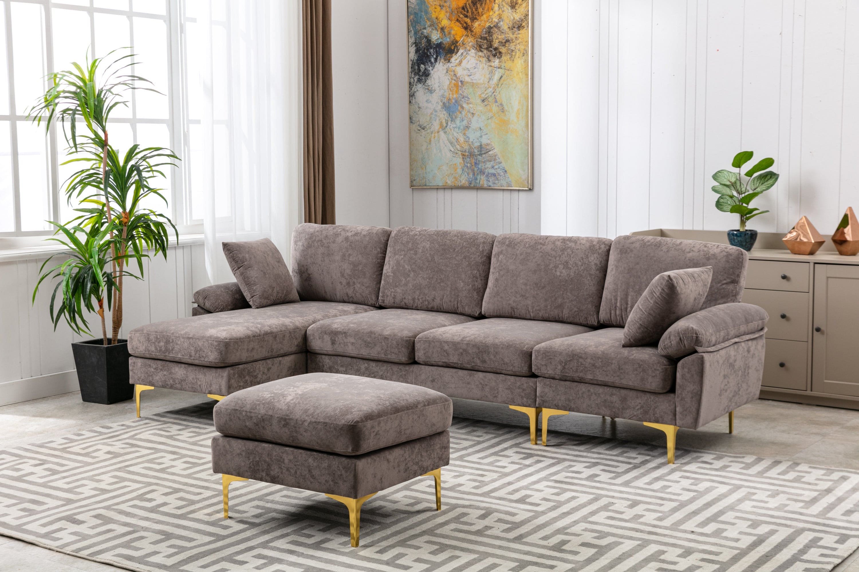 COOLMORE Accent sofa /Living room sofa sectional  sofa